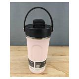 Hydro Flask Insulated Pink Shaker Bottle, 24 oz - New
