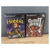 10 PlayStation 2 Games - MLB 2006, Guitar Hero II, The Hobbit, Tiger Woods PGA Tour 2004, NBA Live 2001, Madden NFL 2003 and more *C