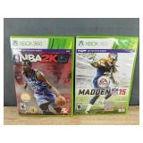 9 Xbox 360 Games - Rock Band 2, NFL Head Coach, Mafia II, Left 4 Dead *C