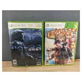10 Xbox 360 Games - Call of Duty: Modern Warfare 2, Once Upon a Monster, BioShock Infinite, Halo 3: ODST, NCAA Football 10, FIFA 14 *C