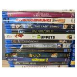 42 Blu-Ray Collection - Hugo, Pitch Perfect, Dark Knight, Twilight, Frozen *C