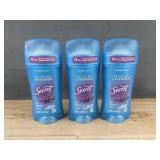 3 Secret Relaxing Lavender Invisible 2.6oz Solid Deodorant - Brand New
