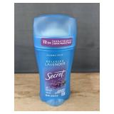 3 Secret Relaxing Lavender Invisible 2.6oz Solid Deodorant - Brand New