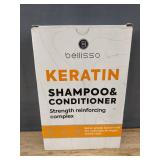 Bellissimo Keratin Shampoo & Conditioner 16.9 fl oz - Brand New