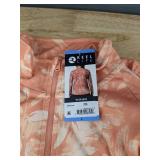 Real Life 1/2 Zip LS UV Top Orange Size L Retail $34.99 - Brand New