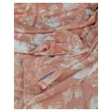 Real Life 1/2 Zip LS UV Top Orange Size L Retail $34.99 - Brand New