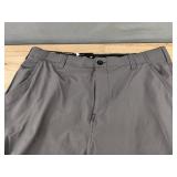 Iron Co. Stretch Tech Short Cargo Shorts - Size 36 - Greyhound - Brand New
