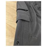 Iron Co. Stretch Tech Short Cargo Shorts - Size 36 - Greyhound - Brand New