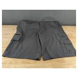 Iron Co. Stretch Tech Short Cargo Shorts - Size 36 - Greyhound - Brand New