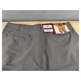 Iron Co. Stretch Tech Short Cargo Shorts - Size 36 - Greyhound - Brand New