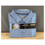 Callaway Performance Stretch Blue Polo, Men