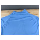 Reel Life 1/2 Zip Long Sleeve Blue Pullover, Women