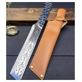 13" Fixed Blade Outdoor Knife with Sheath - Brand New