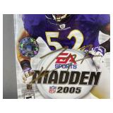 Ray Lewis Autographed Madden NFL 2005 PlayStation 2 Football Game, Baltimore Ravens *O