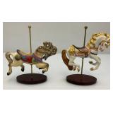 EST. $250.00-$500.00 Franklin Mint Treasury Of The Carousel Collectible With 12 Animals