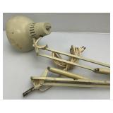 Two Vintage Articulating Lamps