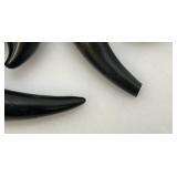 Collectible Vintage Large African Ear Loops