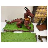 Vintage Mega Blocks Dragons And Castle