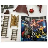 Vintage Mega Blocks Dragons And Castle