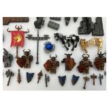 Vintage Mega Blocks Dragons And Castle