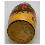 Vintage Hand Painted Wood Russian Nesting Dolls And More
