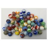 Very Old Marbles In Marble Pouch