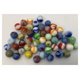 Very Old Marbles In Marble Pouch