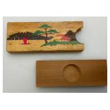 Misc. Japanese Wartime Collectibles Including Navy Name Bands Some Have English With Japanese Writing Underneath