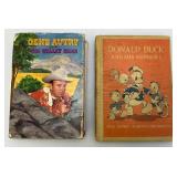 Vintage Books Including 1940 DONALD DUCK AND HIS NEPHEWS And More