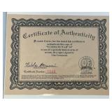 AUTOGRAPHED (TIM TOWNSEND) Limited Signed 44/75 "Ultimate War #4" Comic With COA Bagged And Boarded