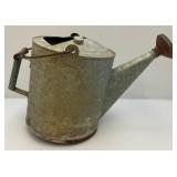 Misc. Vintage Galvanized Watering Pails And Oil Can