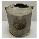 Misc. Vintage Galvanized Watering Pails And Oil Can