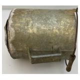Misc. Vintage Galvanized Watering Pails And Oil Can