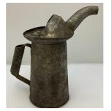 Misc. Vintage Galvanized Watering Pails And Oil Can