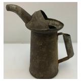 Misc. Vintage Galvanized Watering Pails And Oil Can