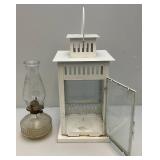 Large Outdoor Hanging Lantern Box 9 1/2" x 9 1/2" x 18"