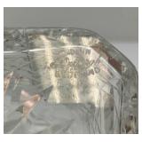 Edinburgh Scotland Cut Crystal Decanter RARE Heavy Leaded Crystal