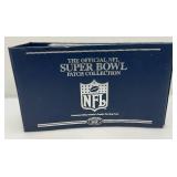Vintage Collectible Super Bowl Patch Collection Album With Patches
