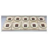 Misc. Collectible SPEY ROYAL Imported Scotch Whiskey Advertisement Plates (Most New In Box)