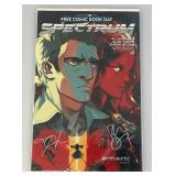 AUTOGRAPHED By Artist Spectrum Comic Book (Bagged And Carded)