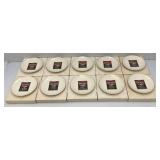 Misc. Collectible SPEY ROYAL Imported Scotch Whiskey Advertisement Plates (Most New In Box)