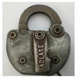 Antique ADLAKE L&N Railroad Lock