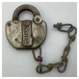 Antique ADLAKE B&M  Railroad Lock