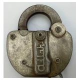 Antique ADLAKE B&M  Railroad Lock