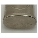 Three Very Old Miniature Metal Oil Cans 3 1/2" Tall