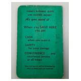 Misc. Cool Collectibles Including Miniature Lyondell Petrochemical Company Oil Jug Tape Measure, Sterling Multiplier Pencil Box & More