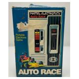 VERY COOL 1976 Mattel Electronics Handheld Auto Race Game With Original Box (WORKS)