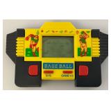 Two Miniature Electronic Handheld Games Including Baseball & Tennis (Both Missing Battery Covers Can Find On Ebay