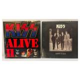 Vintage Records Including KISS, Black Sabbath And More (Sleeves Are Beat Up)