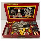 Very Old Erector Set Builds Giant Ferris Wheel (VERY COOL)